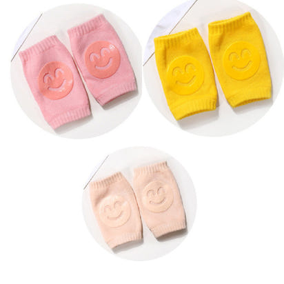 Summer Terry Baby Socks with Knee Pads – Anti-Slip Crawling Protection for Babies