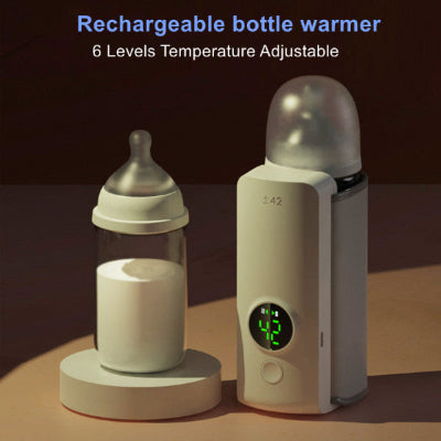 MilkMate – Portable Rechargeable USB Baby Bottle Warmer for Milk on the Go