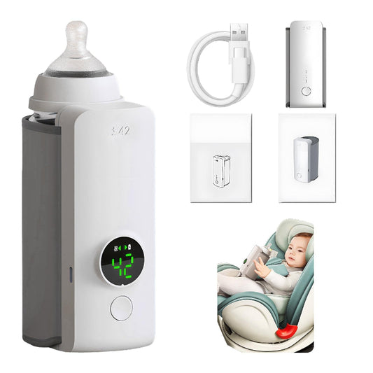 MilkMate – Portable Rechargeable USB Baby Bottle Warmer for Milk on the Go