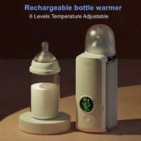 MilkMate – Portable Rechargeable USB Baby Bottle Warmer for Milk on the Go
